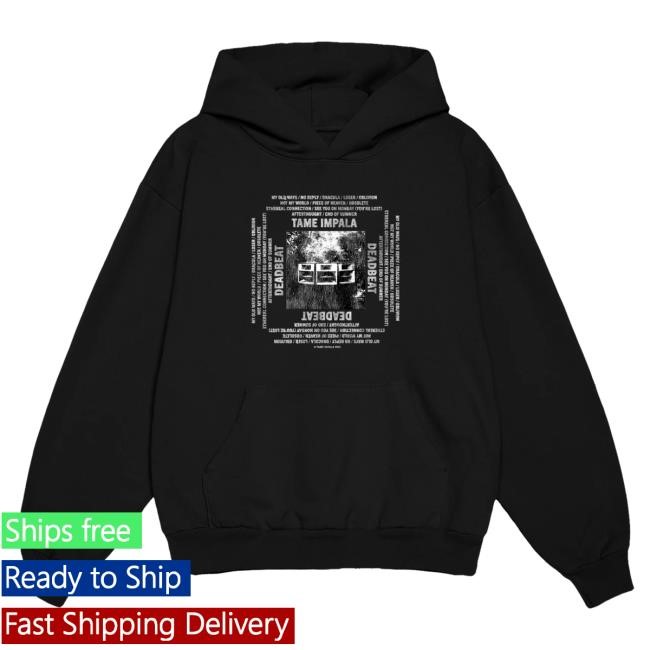 Official Tame Impala Merch Store Deadbeat Speaker T Shirt