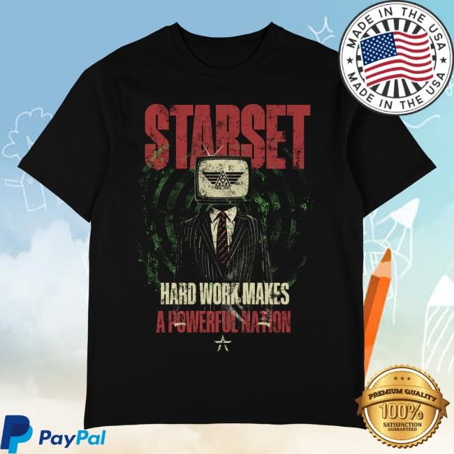 Hard Work Tee – Starset Merchandise