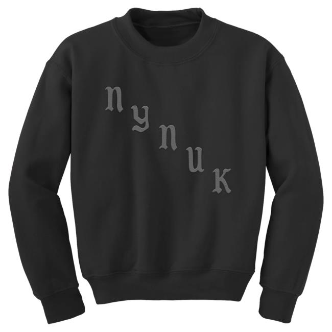 Official Merch Bar New Kids On The Block Store Limited Edition Nynuk Pullover Hoodie Black MerchBar NewKidsOnTheBlock Nkotb