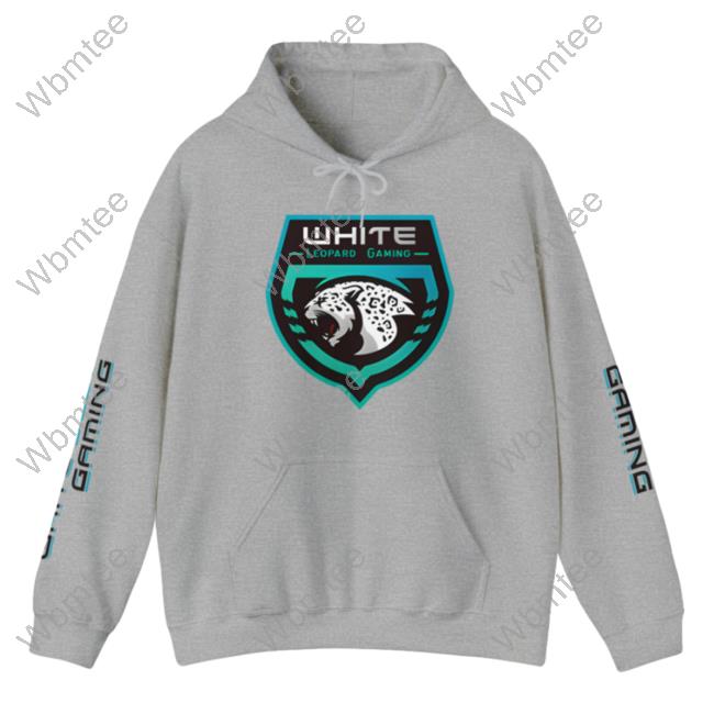Official Soar Dogg White Leopard Gaming Sweaters Grey