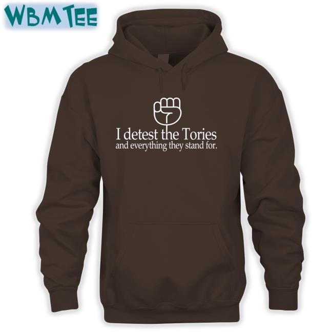 Weare 1Of 100 Shop I Detest The Tories And Everything They Stand For Tee Shirt Katie Clark