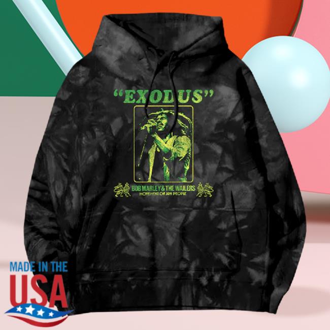 Official Bob Marley Merch Store Shop Bob Marley Exodus Tie Dye Sweatshirts