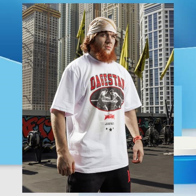 Official Full Violence Clothing Shara Magomedov Dagestan "Classic" Top Shirt in White