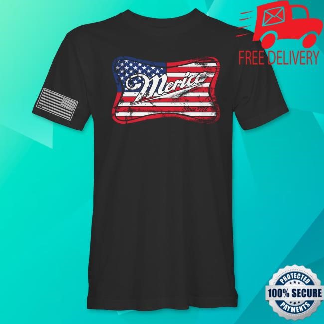Official Hodgetwins Merch Shop 'Merica Since 1776 Attractive Shirt