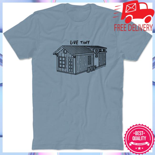 Official Drew Builds Stuff Merch Live Tiny Shirts