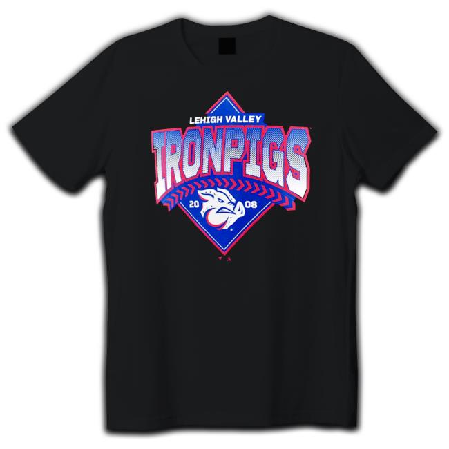 Lehigh Valley IronPigs logo Hooded Sweatshirt