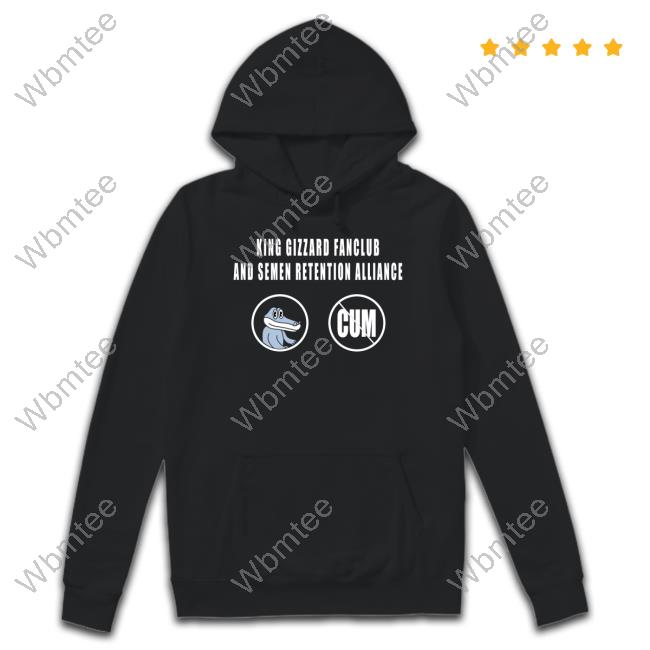 Official King Gizzard Fan Club And Semen Retention Alliance Shirts