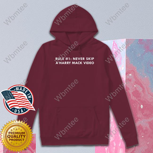Harry Mack Merch Rule #1 Never Skip A Harry Mack Video Long Sleeve T Shirt Harrymackofficial