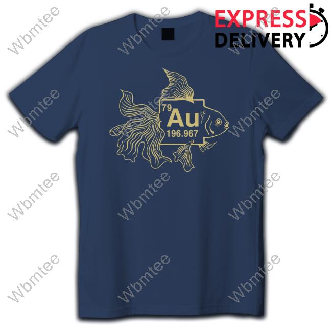 Gold Fish Hoodie Au Chemistry Science