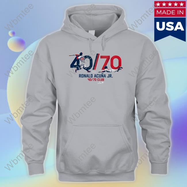 Breakingt Merch Ronald Acuña Jr 40/70 Long Sleeved T Shirt