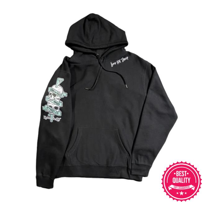 LNS IRON SKULL Hooded Sweatshirt