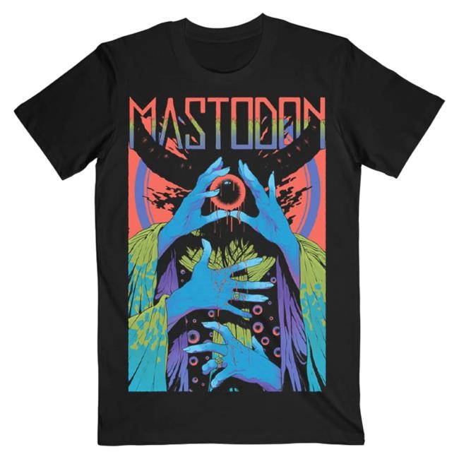Official Mastodon Rocks Merch Store Mastodon Eyes Tour Hot Shirt