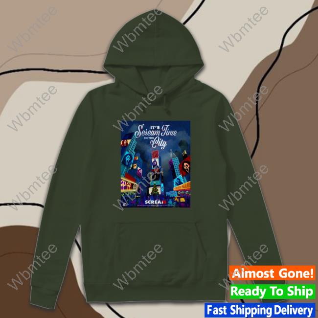 Discussingfilm It's Scream Time In The City Hoodie Discussingfilm It's Scream Time In The City Sweatshirt
