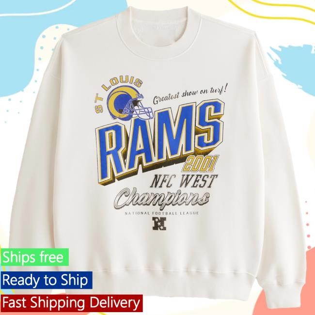 St. Louis Rams NFL Football Graphic Crew Sweatshirt