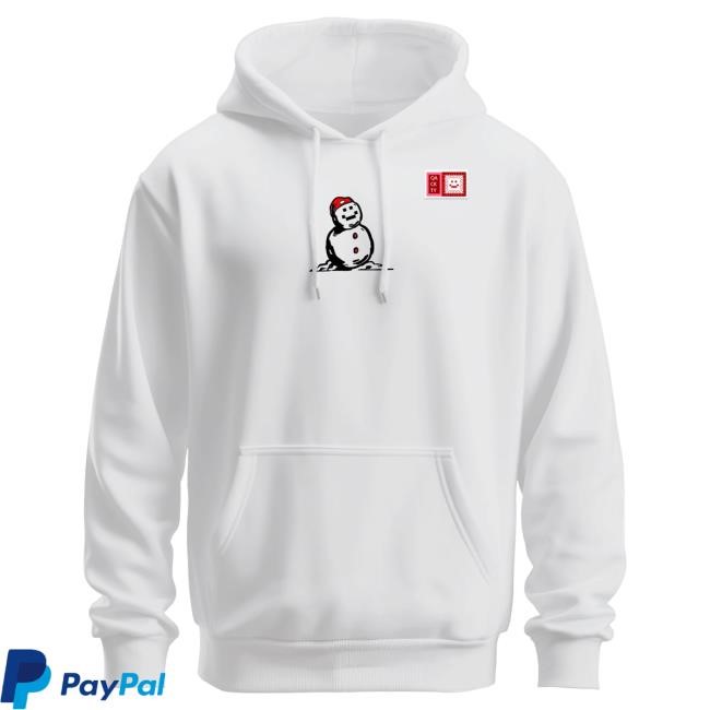 Official Quackity Shop Merch Quackity Snowman Pullover Sweatshirt