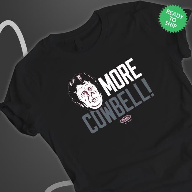 Official Mike Leach More Cowbell Tee Mike Leach More Cowbell Sweatshirt