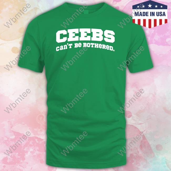 Bang Chan Wearing Ceebs Can't Be Bothered T Shirts