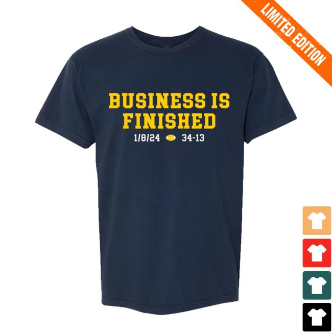 Barstool U Business Is Finished T Shirts