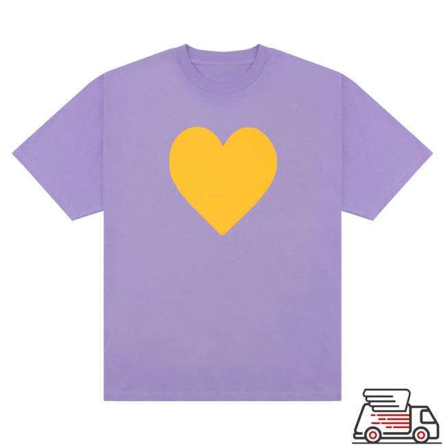 Official Drew House Merch Store Shop Love Ss Shirt New Lavender DrewHouse Apparel Clothing