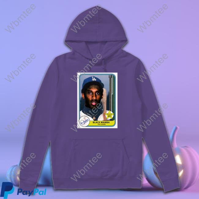 Kobe Bryant Rookie Card Sweatshirt Black Mamba Kobe Bryant Rookie Card Shirt