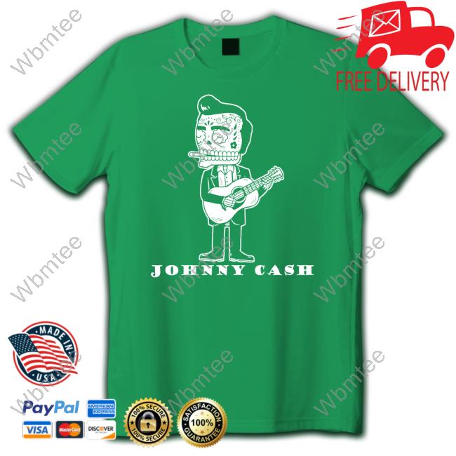 Johnny Cash Skull T-Shirt
