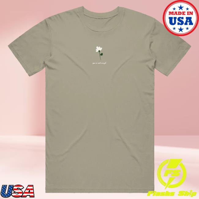 Official Glenn Beck Merch Store You're Not Enough But Jesus Is Attractive Shirt - Tan Glenn Beck Apparel Clothing Shop GlennBeck