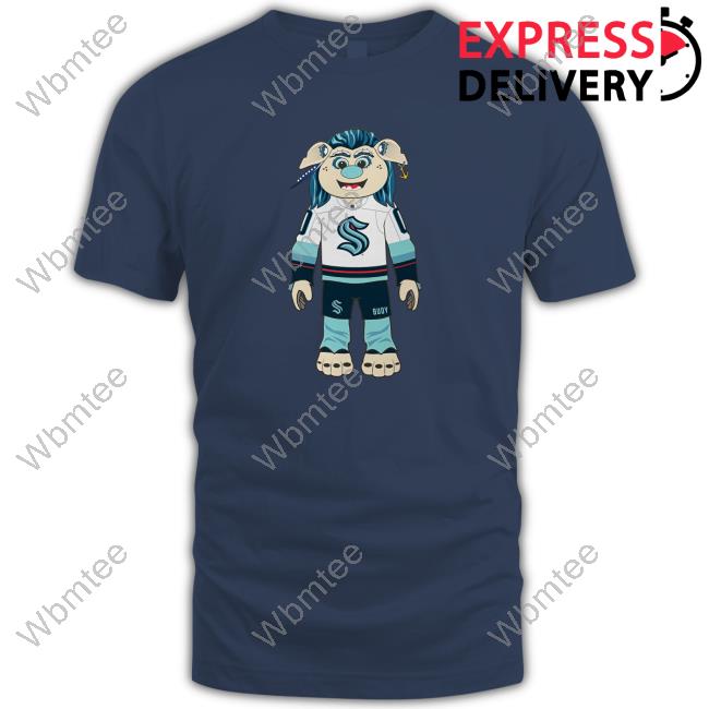 Nhl Seattle Kraken Fanatics Mascot Buoy Tee Shirt