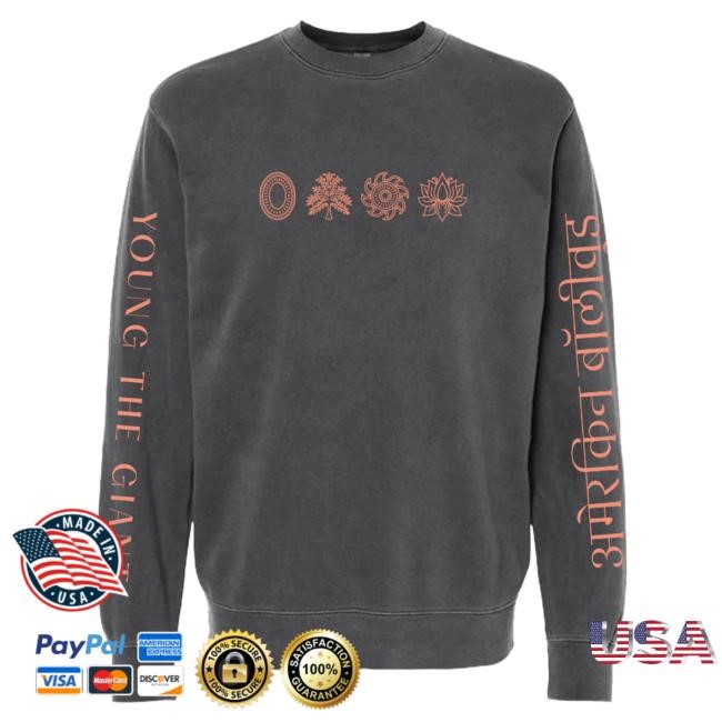 Official Young The Giant Store Shop Symbols New Crewneck Sweatshirt – Young the Giant