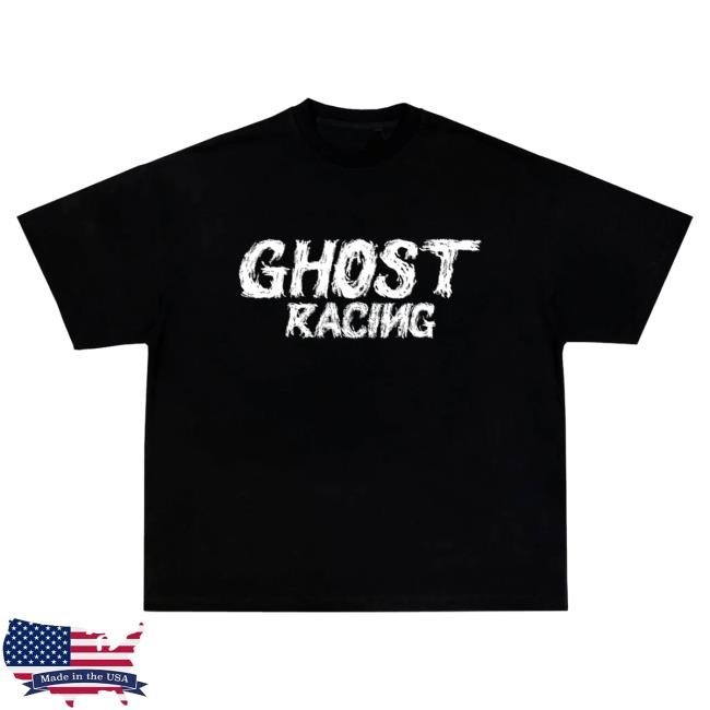 Ghost Racing Grunge Popover Hoodie - Black