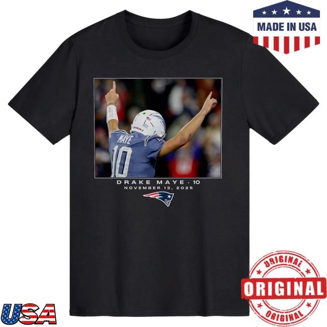 Commemorative NFL Football NFL Drake Maye Week 11 Tee