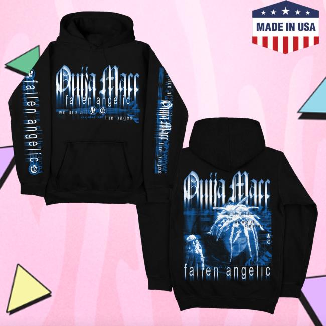 Official Chapter 17 Records Ouija Macc Merch Shop Ouija Macc Fallen Angelic Album Crewneck