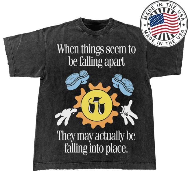 Falling Into Place Tee Official Do Not Disturb Merch