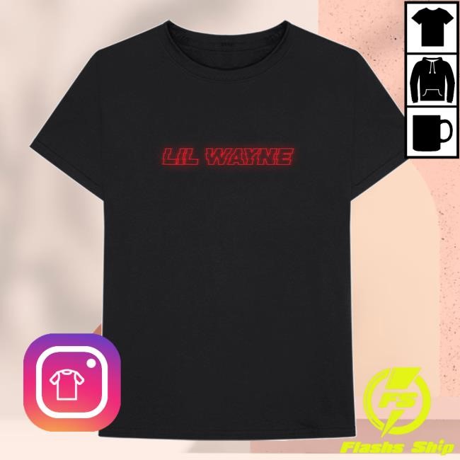 Lil Wayne Official Merch Shop Lw Logo Front Retro Shirt