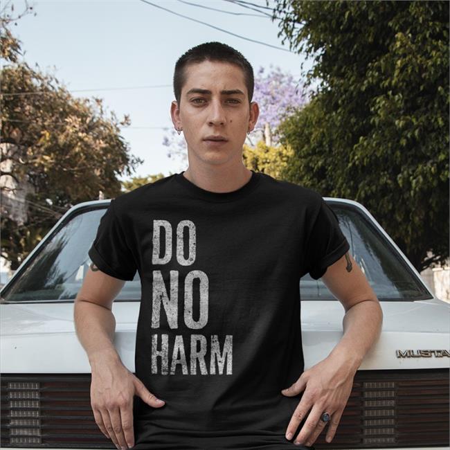 Popcorned Planet Merch Do No Harm Long Sleeve Shirt