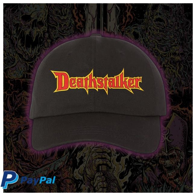 Creep-O-Rama Deathstalker – Embroidered Hat Premium Horror Graphic