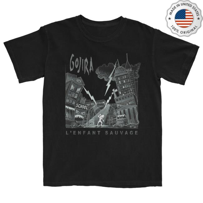 Gojira Merch Store City Tee Shirt