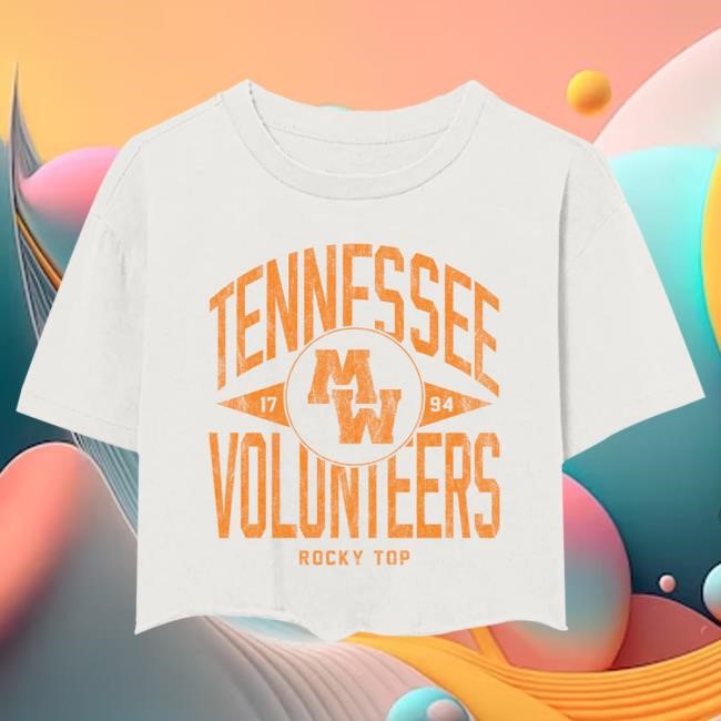 Official Morgan Wallen Merch Store Shop Morgan Wallen x UT Rocky Top Crop Tshirt MorganWallen