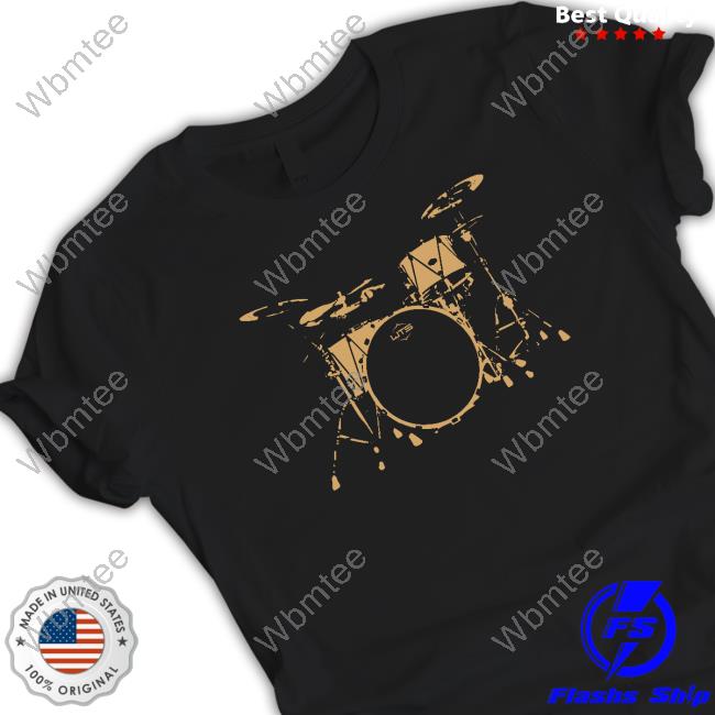 Official Welch Tuning Systems Merch Wts Drum Kit Tee Shirt