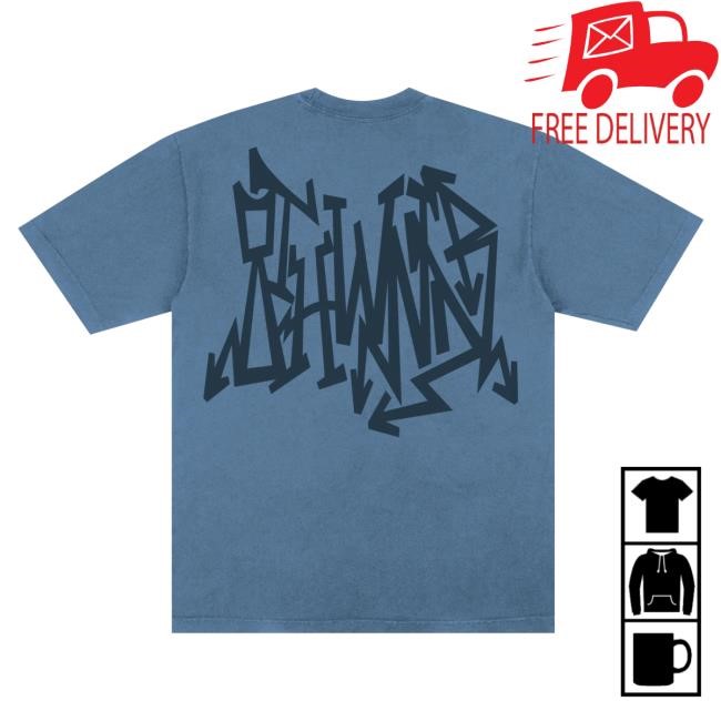 Official 8Thwndr Store Clothing 8Thwndr Arrow Graffiti Shirts Black