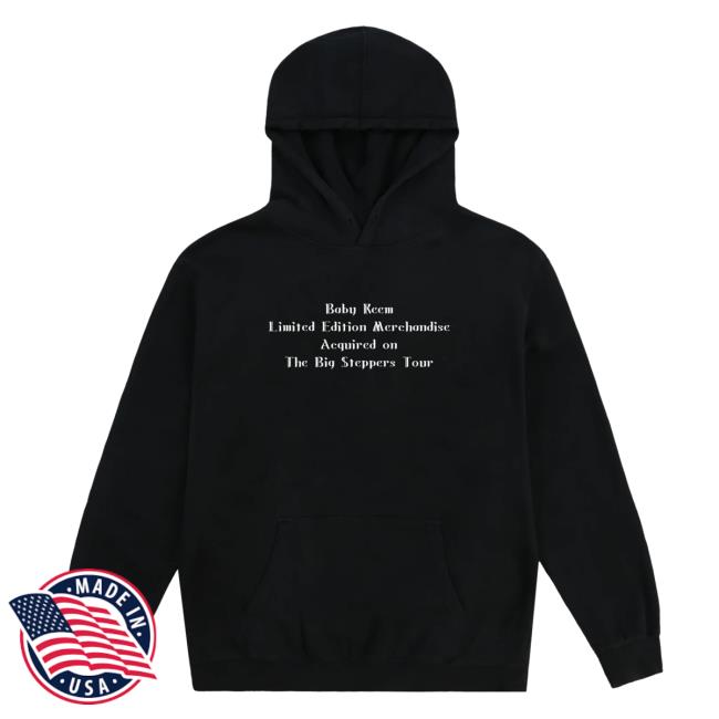 Official Interscope Records Kendrick Lamar Merch Store Oklama Baby Keem Limited Edition Merchandise Acquired On The Big Steppers Tour Sweatshirt KendrickLamar Apparel Clothing Shop