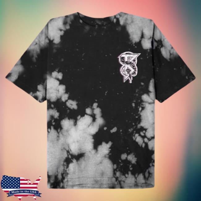Official Beartooth Merch Beartooth Grey Below Dye T-Shirt