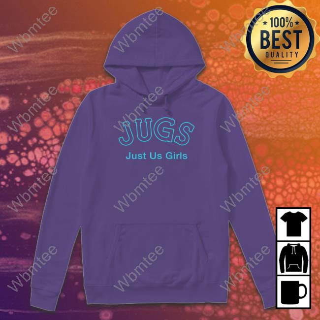 Jugs Just Us Girls Hoodie Black Jugs Just Us Girls Hooded Sweatshirt