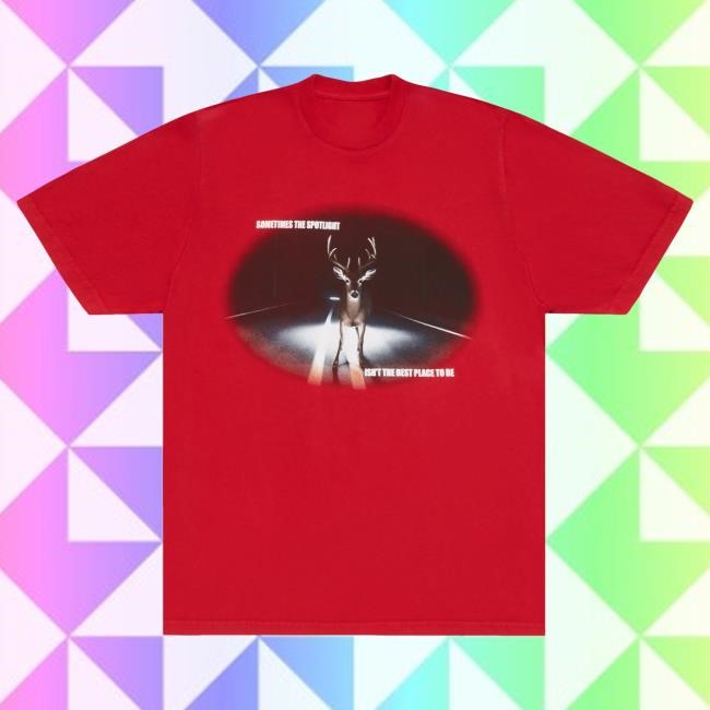 Fresh Love Clothing Shop Merch Fresh Love Red Spotlight Tshirt
