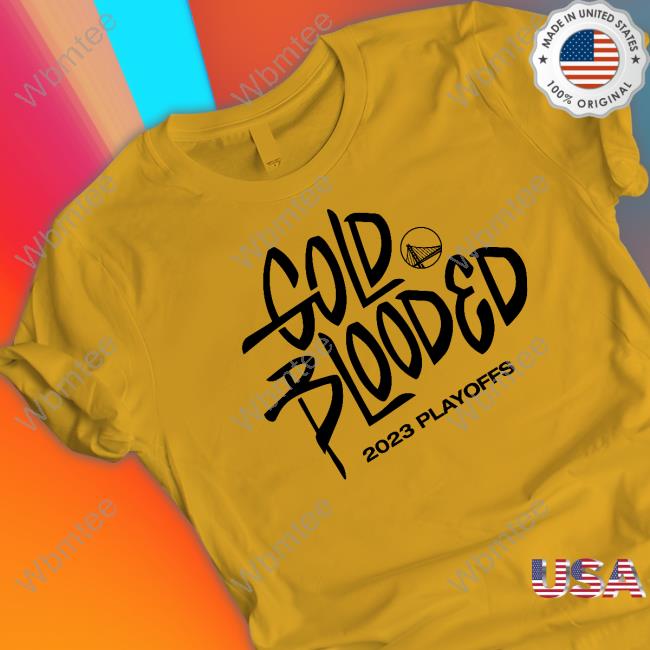 Official Gold Blooded 2023 Playoffs Shirt