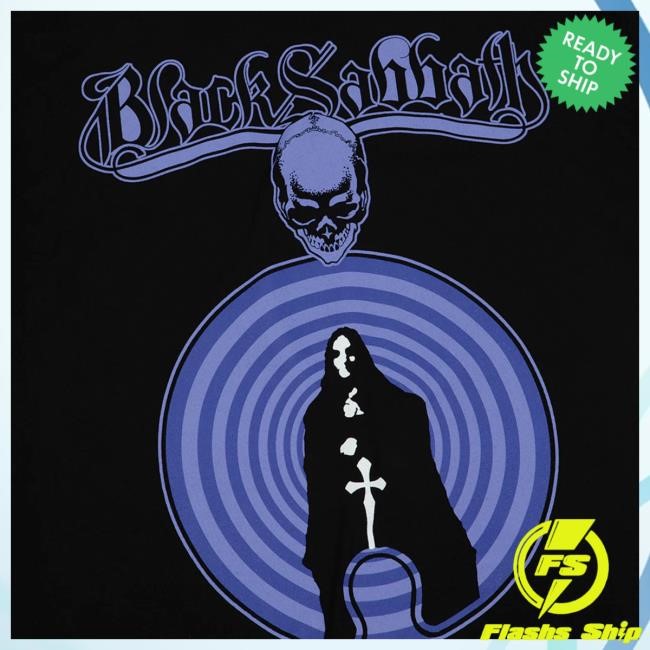 Logo Skull Witch Black New Tee - Black Sabbath Official Store