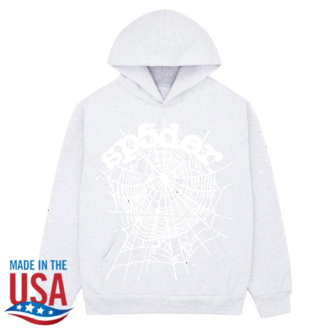 Official Kingspider Mech Store Sp5der Heather Grey Og Web Sweater Sp5ders Apparel Clothing Shop