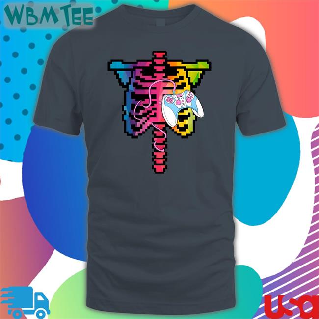 Feng Min's Glowing Rib Cage Hoodie