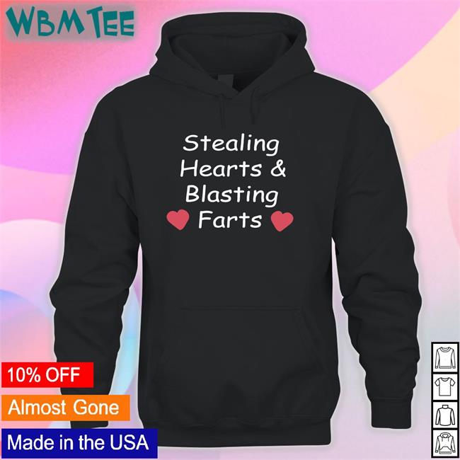Toro Rose Stealing Heart Blasting Farts Crewneck Sweatshirt