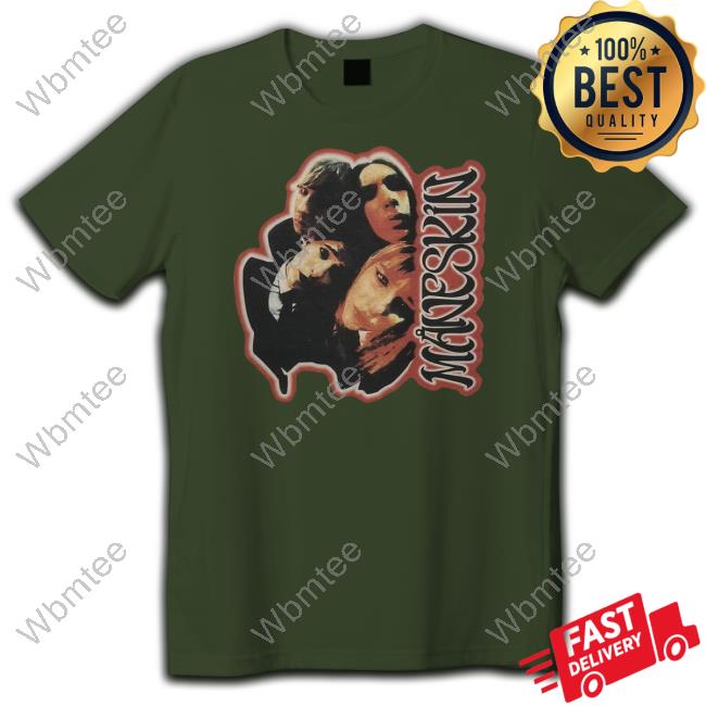 Måneskin Fisheye Faces Shirt