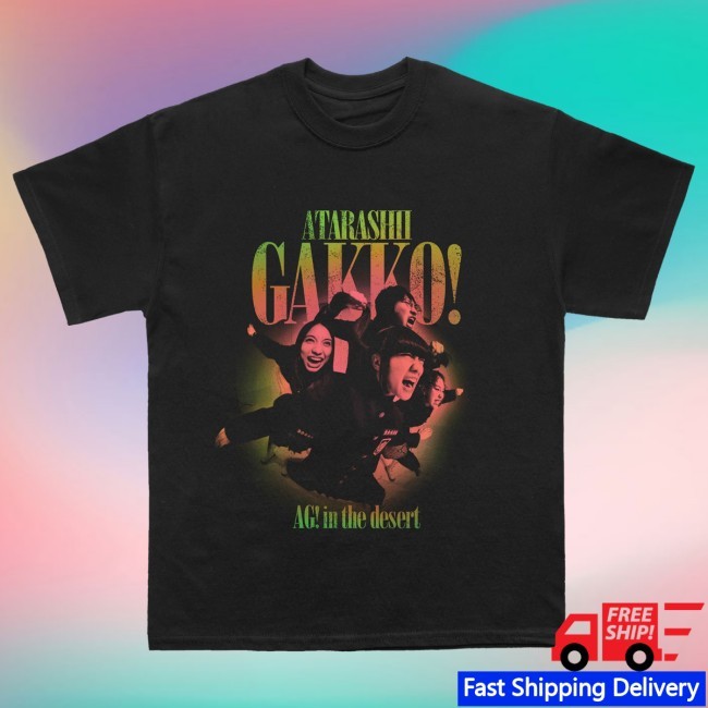 Atarashiigakko Ag! Desert Black New Tee
